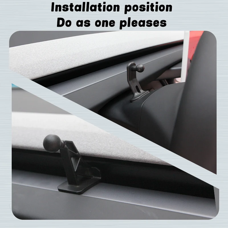 Autodashboard magnetische telefoonhouder voor Tesla Model 3 Highland 2024 stuurwiel telefoonhouder ondersteuning interieuraccessoires