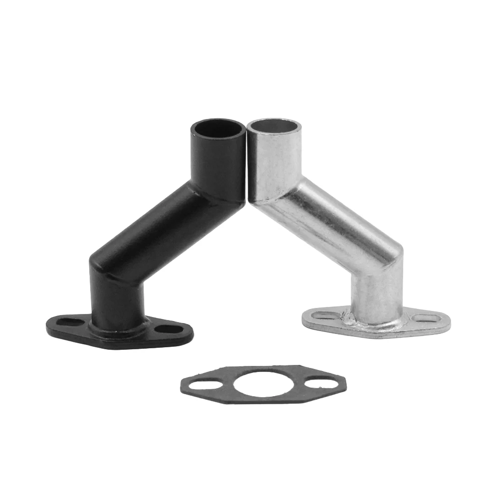 32mm 40mm Offset Intake Manifold W/Gasket For 49cc 60cc 66cc 80cc Motorized Bike Motorised Bicycle Parts