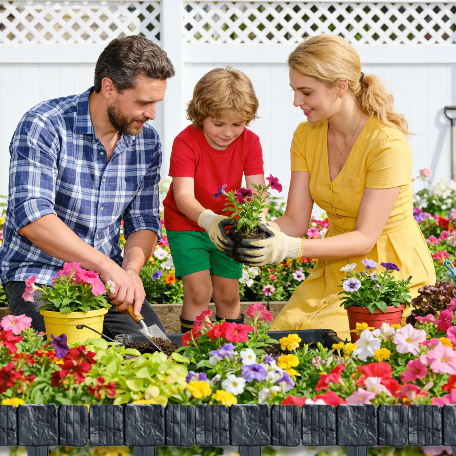 

Faux Stone Garden Edging Border Flexible Imitation Landscape Border Decorative Flower Bed Edging For Outdoor Lawn Yard Landscape