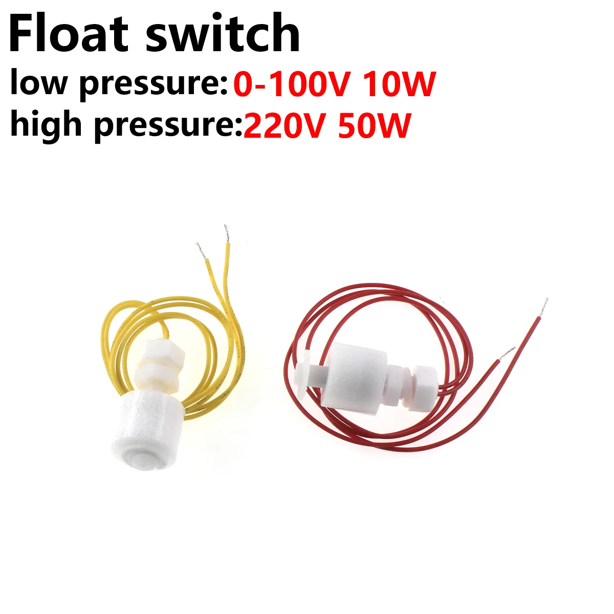 Specialized small float switch for water tanks, liquid level and water level float switch, DPI-31A magnetic control induction sw