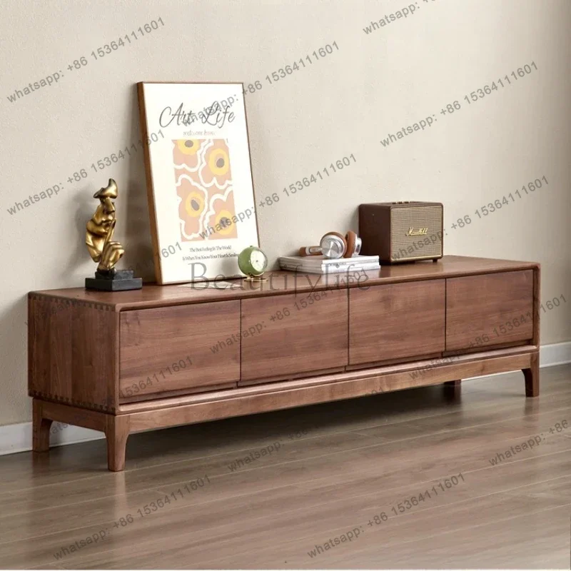 Factory Direct European American TV Stands Retro Living Room TV Stands Floor Storage Simple Atmospheric Home Furniture Ein Ferns
