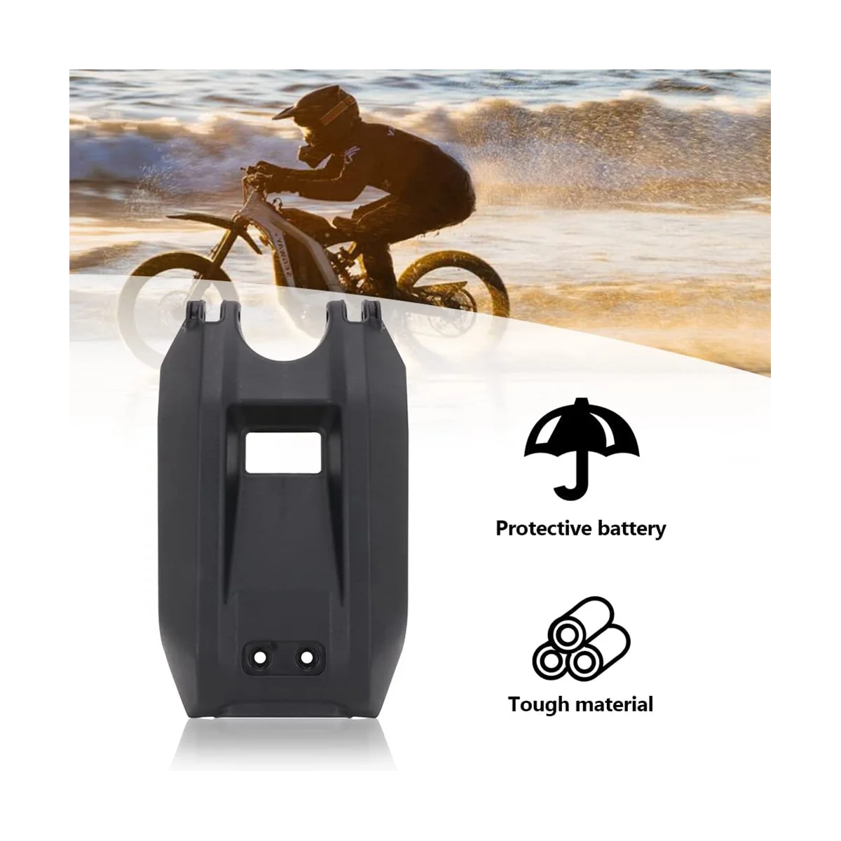 Motorcycle Battery Cover Electric Bike Battery Cover Protection for SurRon Sur-Ron Light Bee S/X Segway X160/X260