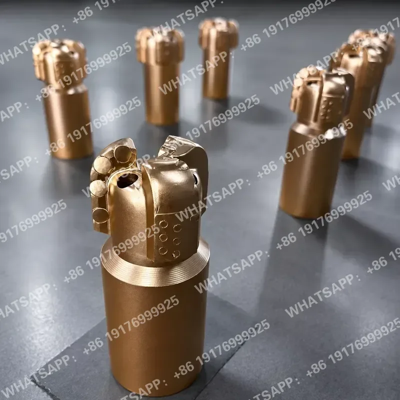Flat Face PDC Bit 12 1/4 PDC Drill Bit diamond Stable Performance PDC Rock Drill Bit for Geological Exploration Mining