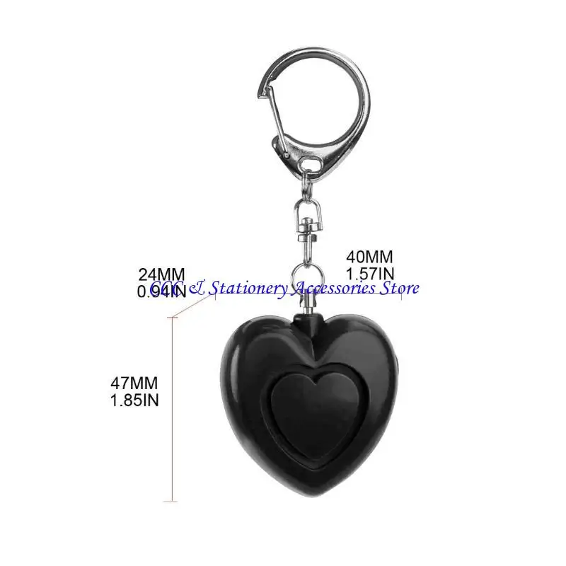 Q1JC الدفاعات الذاتية صفارات الإنذار تنبيه 125db شخصيات أمنية إنذار للنساء