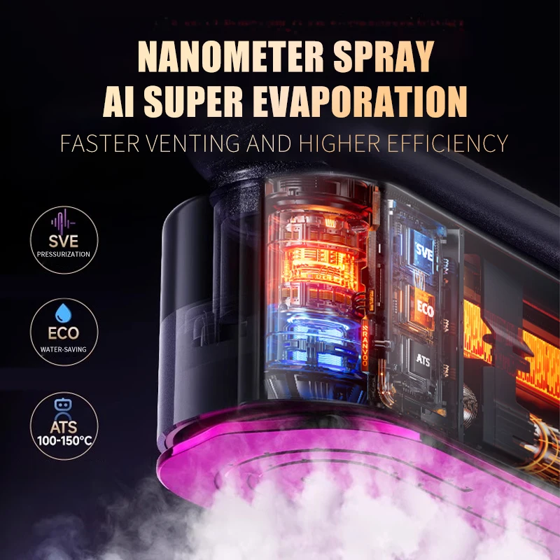 جديد يده البخار الحديد آلة تنظيف الملابس بالبخار المحمولة الصغيرة للملابس التدفئة السريعة السفر الملابس آلة ضغط الأقمشة مع المنزل