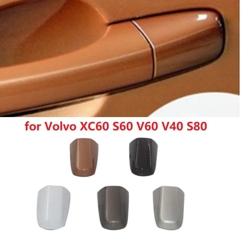 

For Volvo XC60 S60 S60L V60 V40 31349578 Car Left Front Outer Door Handle Cover Keyhole Trim Covers Cap Exterior Parts