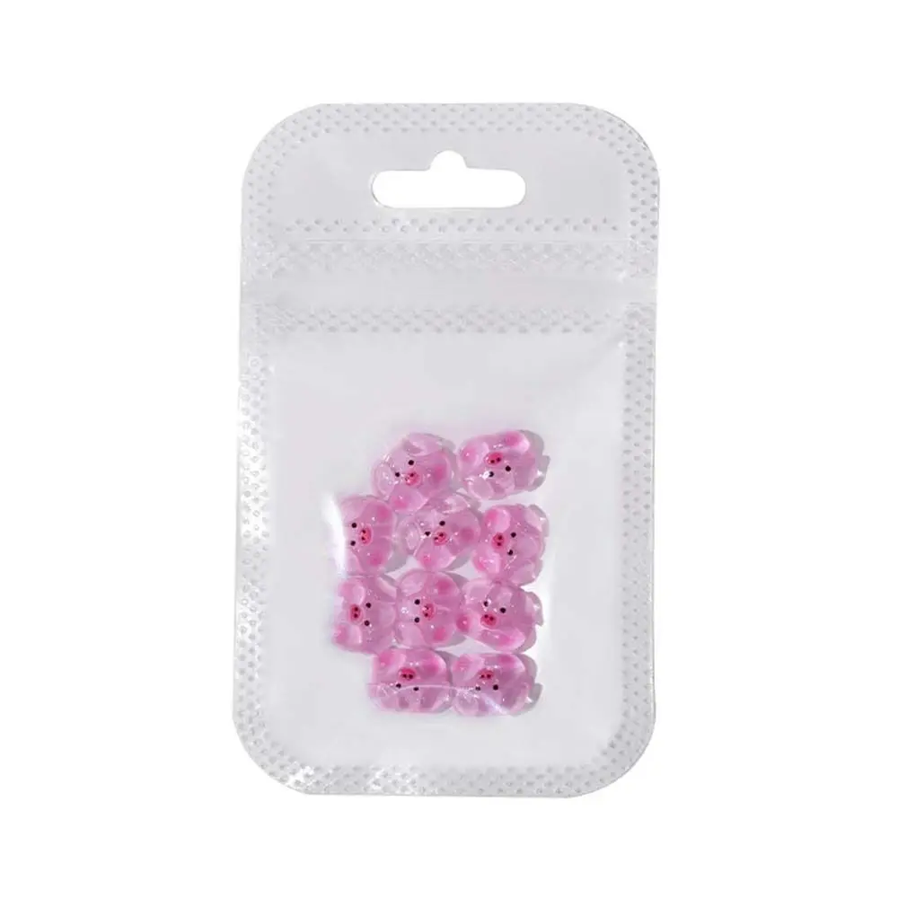 Akcesoria do manicure z królikami, żywiczne misie, kreskówkowe ozdoby do paznokci, zwierzęce cyrkonie do paznokci, biżuteria 3D do paznokci, kreskówkowe ozdoby do paznokci.