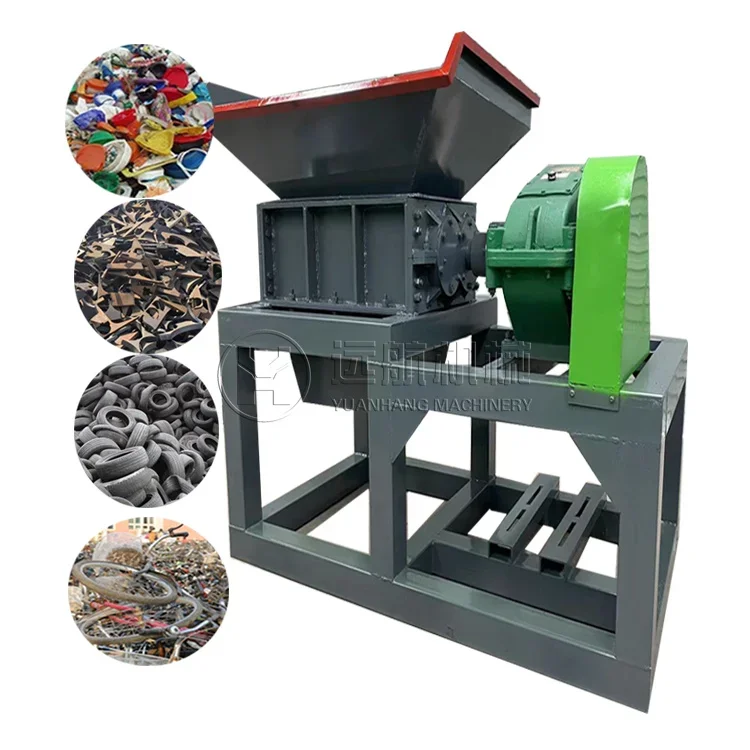 Scrap metal shredders machine crusher Waste foam plastic bottle shredder cardboard shredding small mini shredder