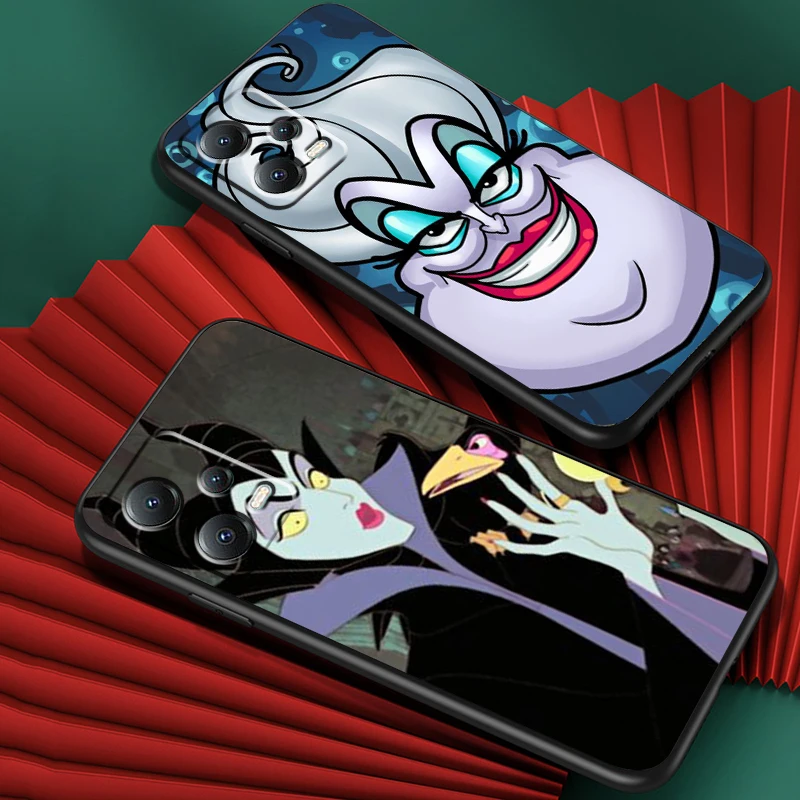 Evil Queen Vicious For Xiaomi Redmi Note 13 12R 12 12S Turbo 11 11T 11S 10 10S Pro Plus 5G Black TPU Phone Case