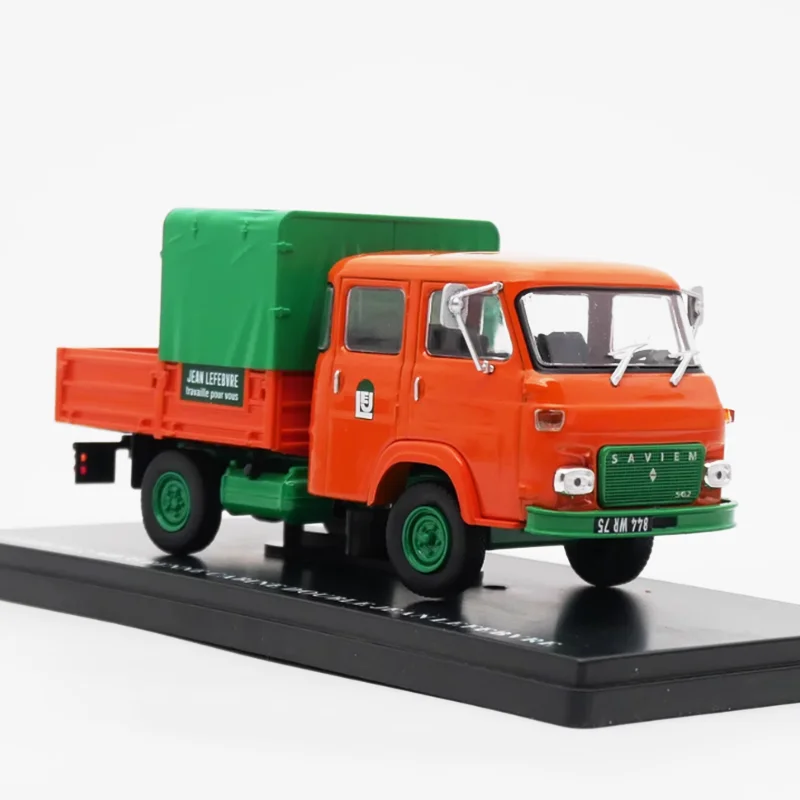 

IXO Diecast 1:43 Scale Alloy Saviem SG 2 Double Row Small Truck Model Simulation Toy Collection Gift Static Display