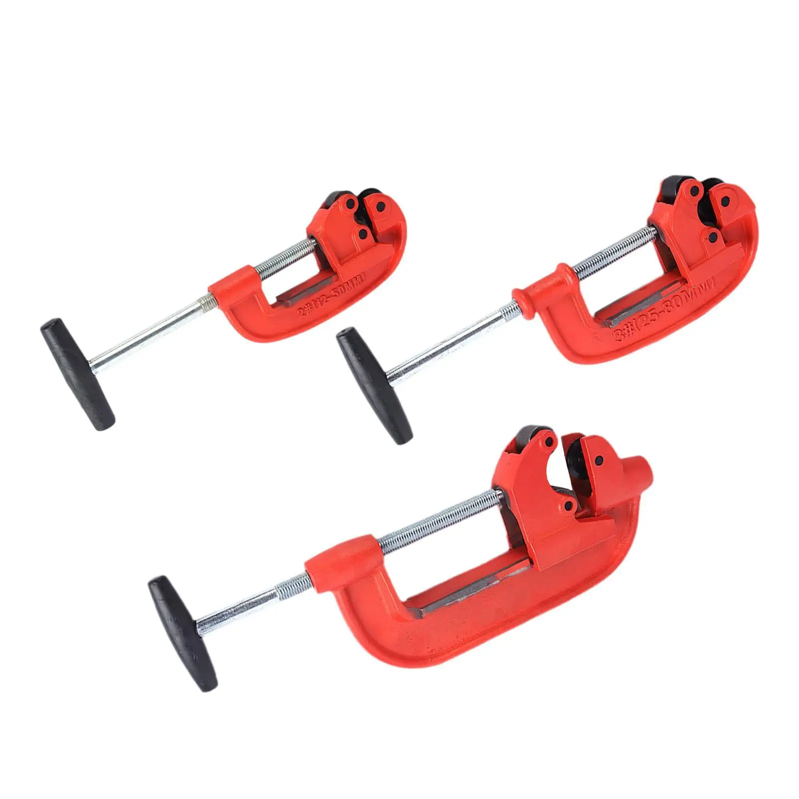 Pipe Cutter Tool Steel Rolling Control Efficient Heavy Duty for Iron Pipe Galvanized Pipe Metalworkers Metal Tube Copper Pipe