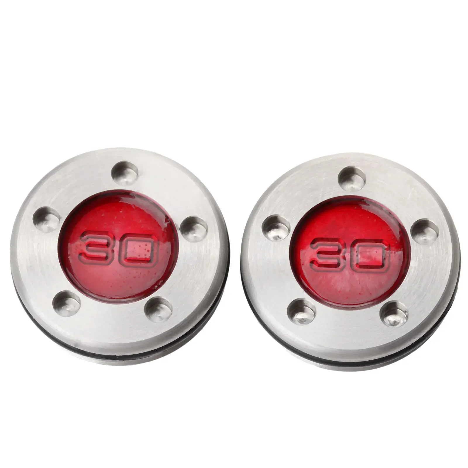 2Pcs Red High Quality Tungsten Steel 30g Golf Putter Weight Screws Golf Weights for Scotty Cameron Putter Studio Select Models