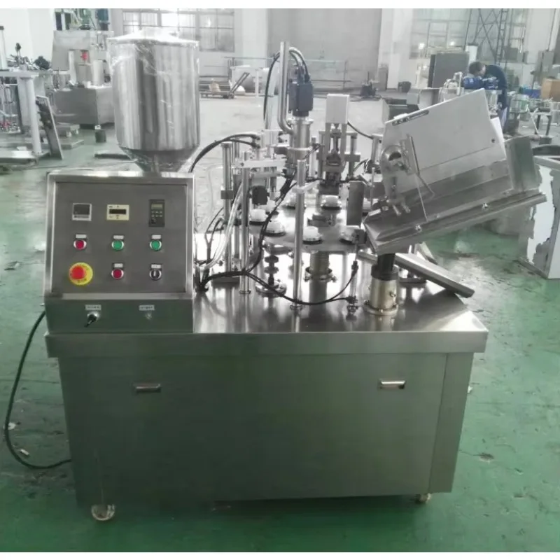 Automatic Hand Cream Plastic Tube Filling and Sealing Machine Toothpaste Tube Filling Sealing Machine Customized