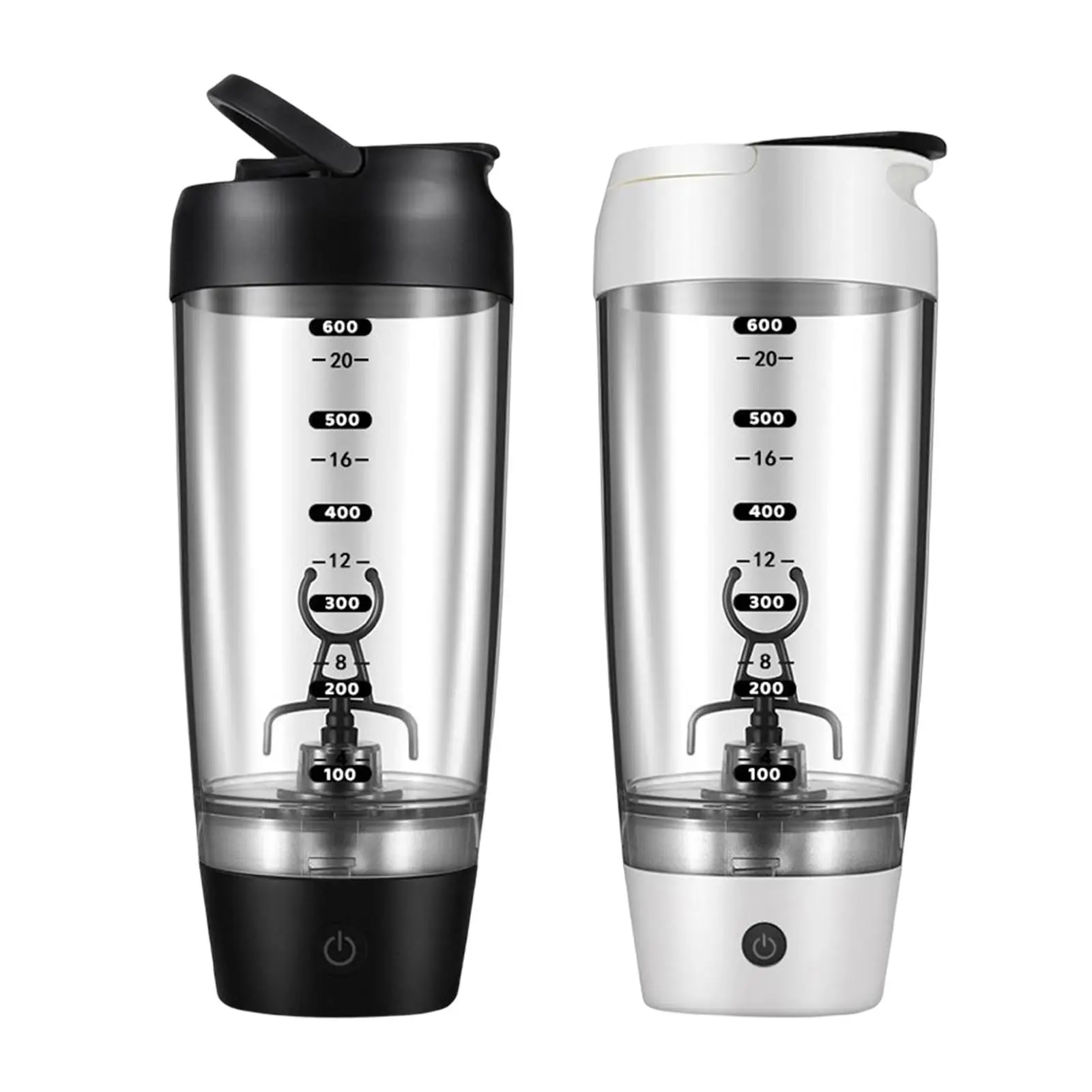 Portable Mixer Cup USB Rechargeable Shaker Cup Electric Shaker Bottle for Protein Mixes Cocktails Smoothies Shakes Gym Sports