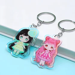 Wholesale Custom Acrylic Photos Key Chain Fashion Anime Cartoon Figures Stand