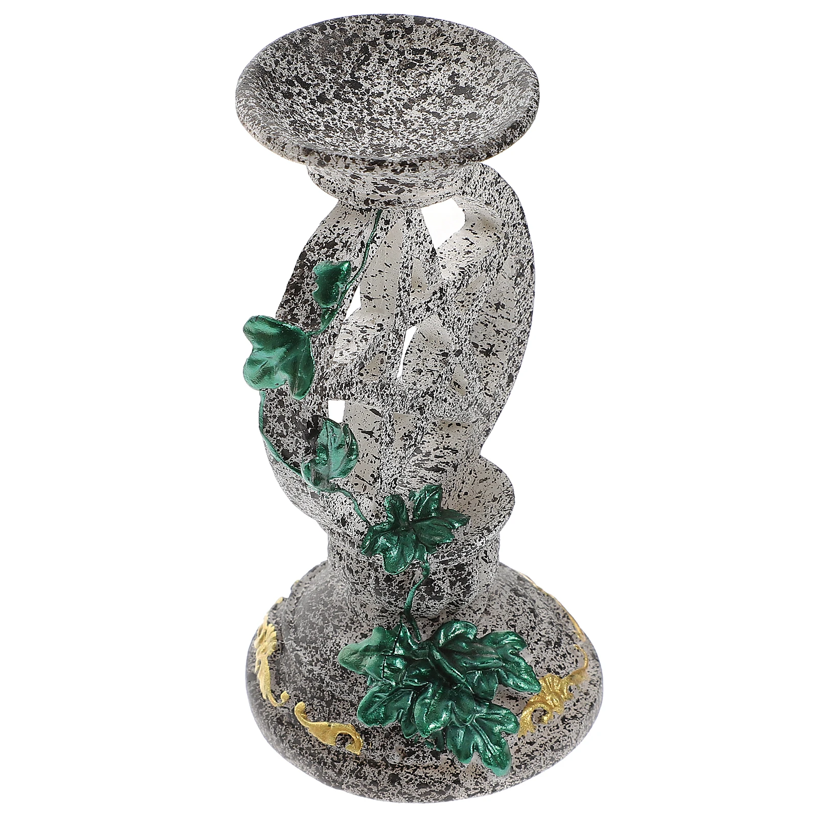 

Resin Crystal Ball Display Stand Pentagram Pattern Sphere Holder Desktop Decorative Base Crystal Stand Sphere Holder