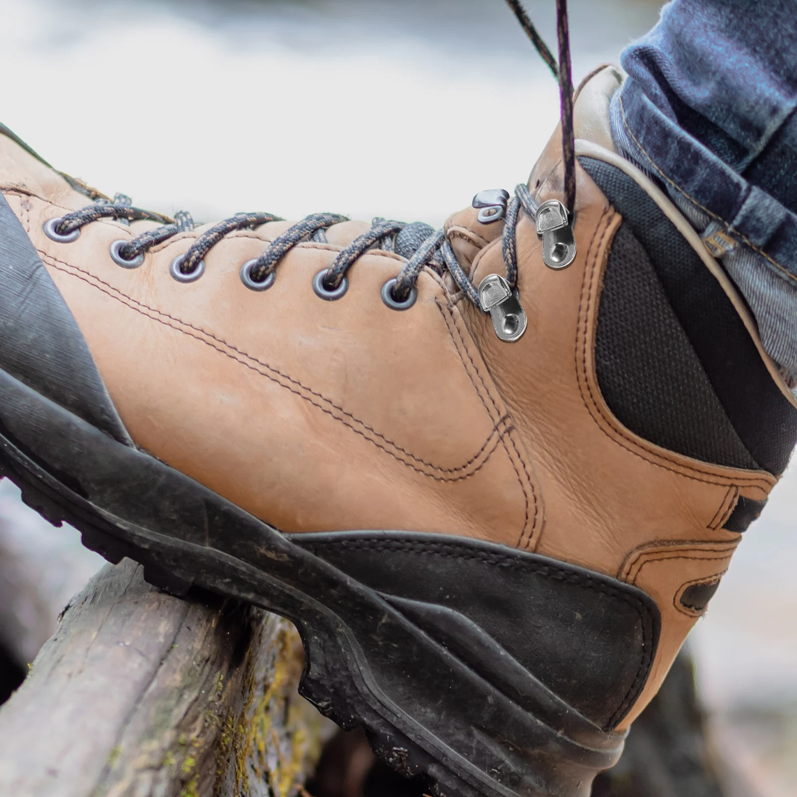 

12 Pcs Shoe Hook Lace Buckle Shoelaces Boot Hooks Kit Shoes Buckles Replacement