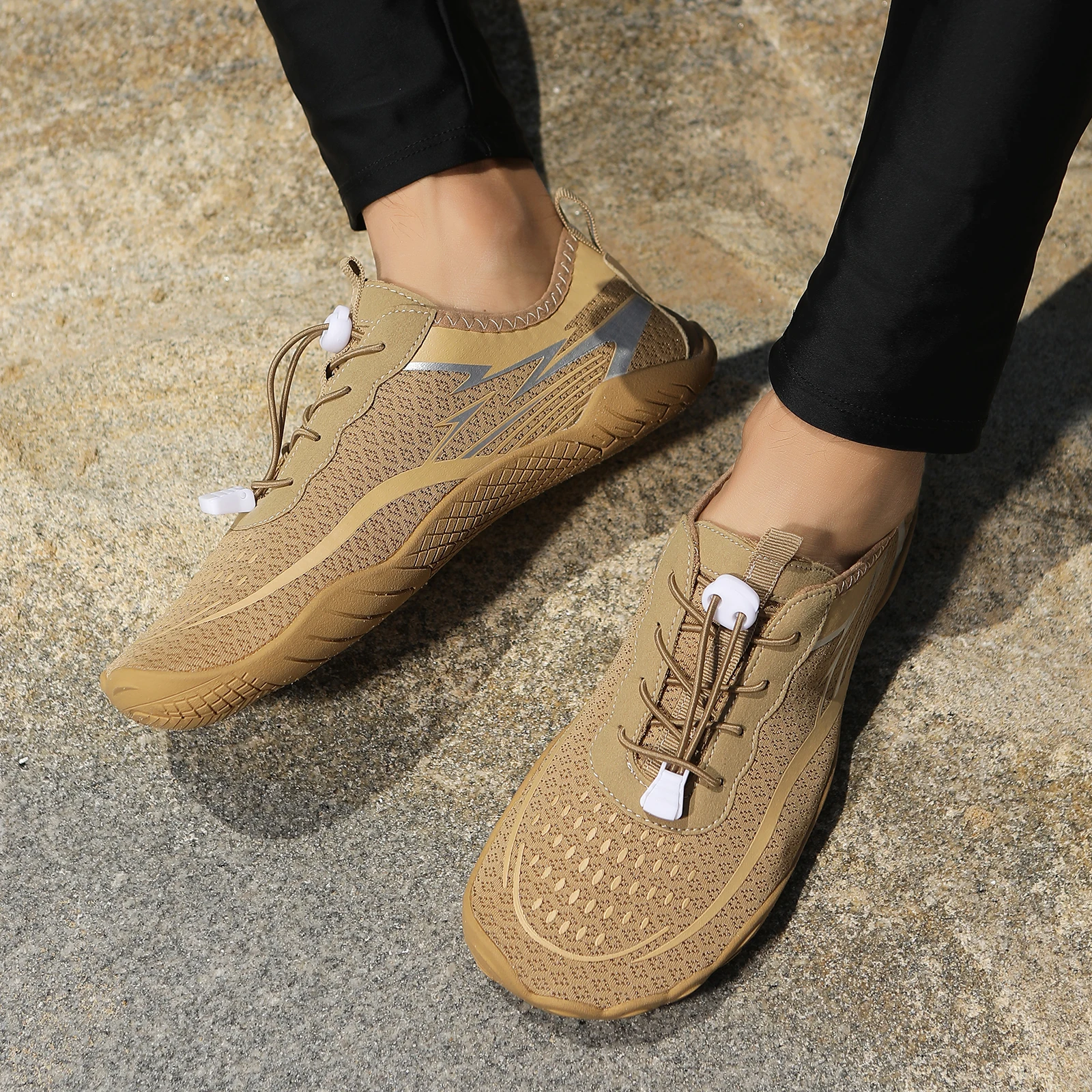 

Unisex Water Shoes Quick Dry Non-slip Aqua Shoes Breathable Barefoot Beach Swim Shoes For Men Women 7001