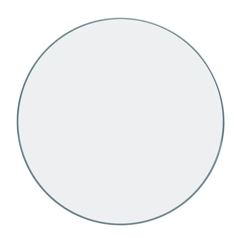 سطح طاولة مستدير من الزجاج المقسى بسمك 35.4 بوصة 3/8 بوصة