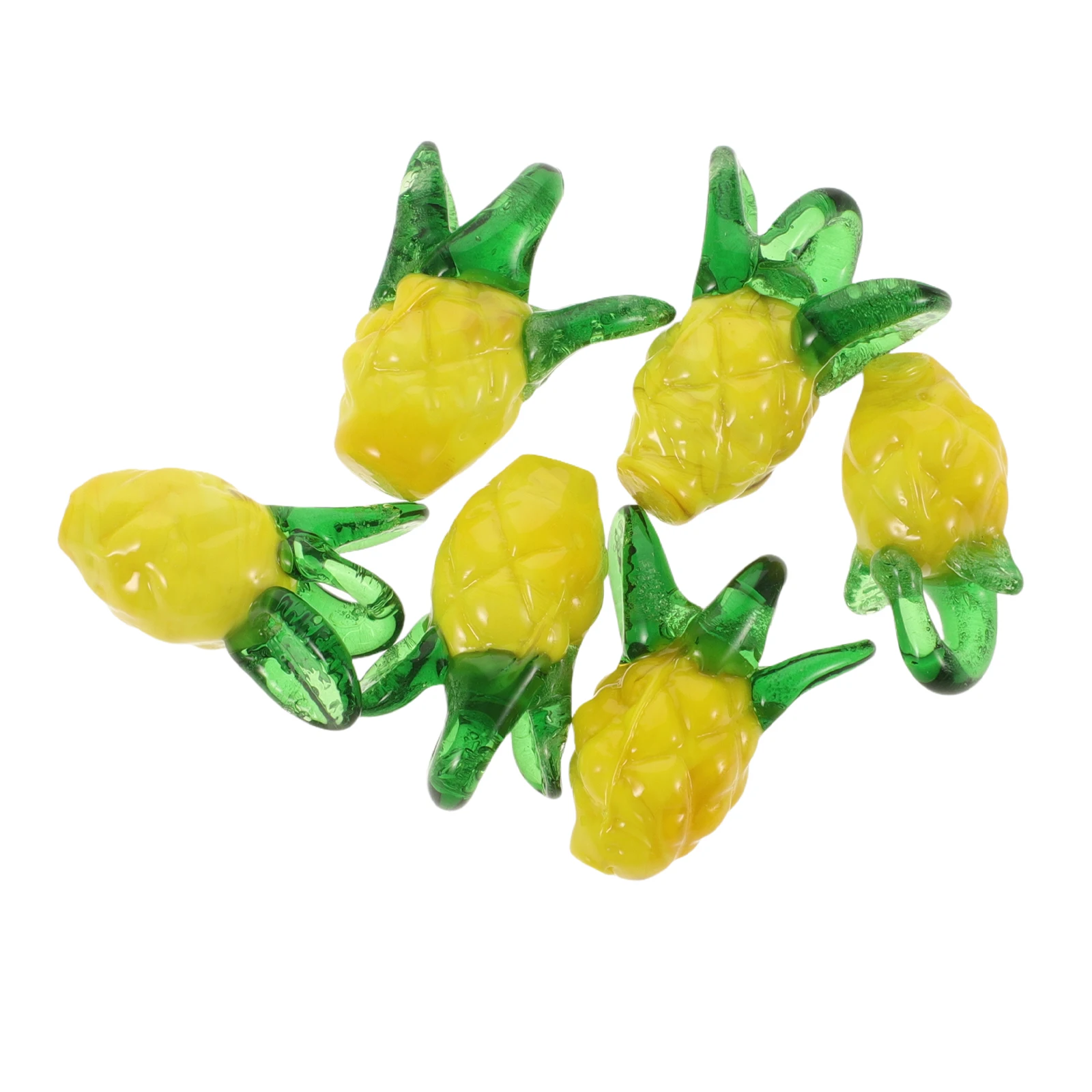 

Pineapple Beads Pendant Ornaments Charm Decorations Fruit Charms Jewelry Making