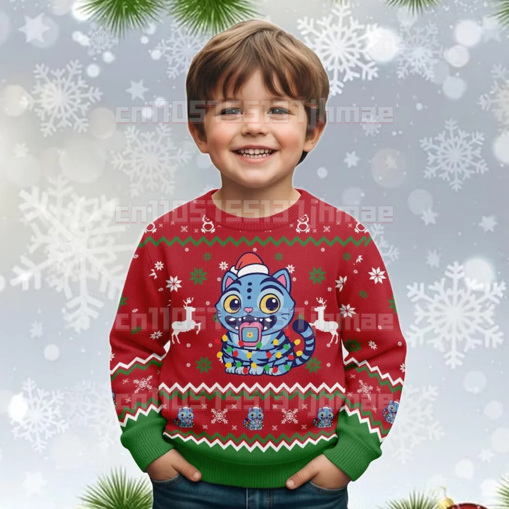 

2026 Christmas Huntrlx Winter Y2k Adult Kids Top Derpy Tiger Gift Casual Kpop Demon Hunters T Shirt Tee Xmas Hoodie Sweatshirt