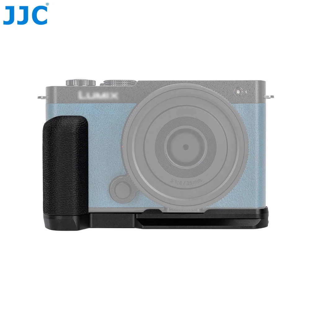 JJC L-Shape Bracket Handle for Panasonic Lumix S9 Camera with Built-in Arca Quick Release Plate S9 Camera Accessories