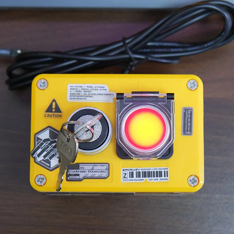 Computer Host Wired Switch Button Button Desktop Chassis External Major Decision Double Switch