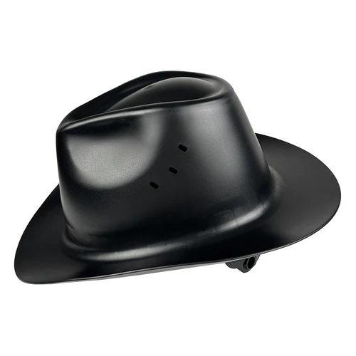 Imagen 1 del producto Casco de seguridad vaquero ANSI Z89.1 Clase C casco de ala completa ventilado para uso industrial de construcción al aire libre