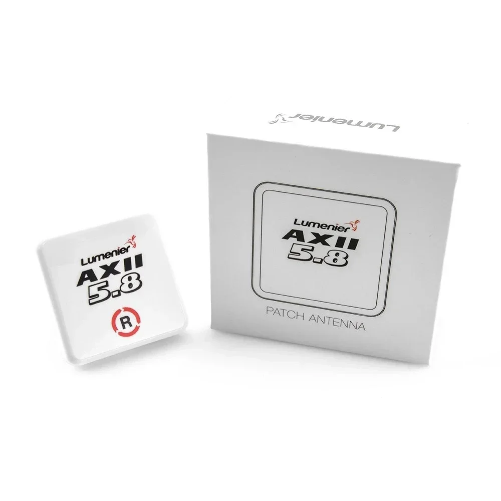 Lumenier AXII 2 5.8GHz, 2.2dBi 게인 FPV 안테나, MMCX, 패치, 더블, 스터비, 장거리, SMA 안테나, RHCP, RC FPV 레이싱 드론용