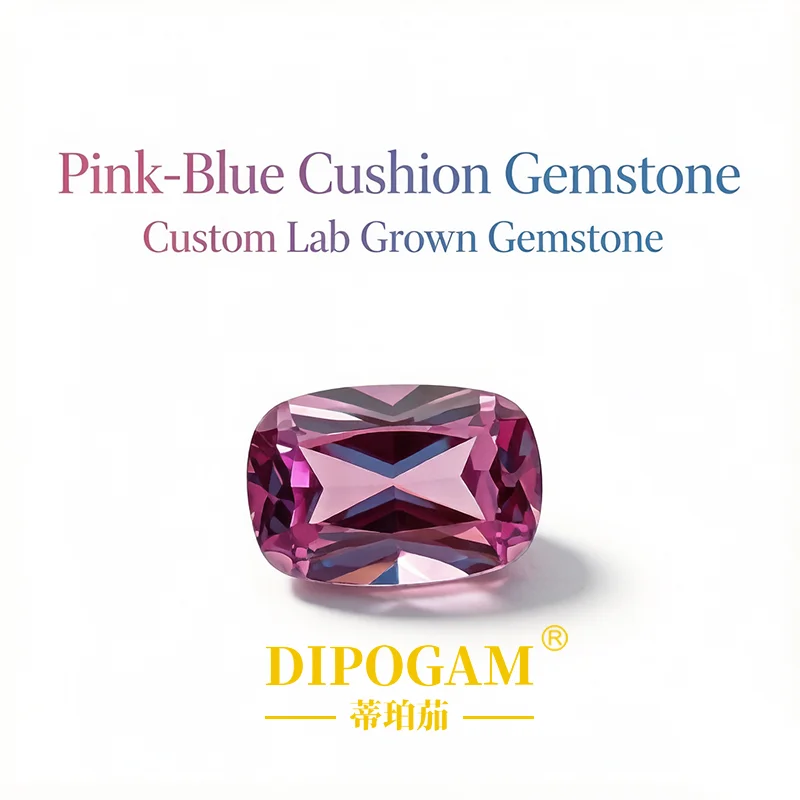 

Pink Sapphire Cultivation Cushion Cut Gemstone Lifting Training with Accented Color Stones Jewelry Crafting Process