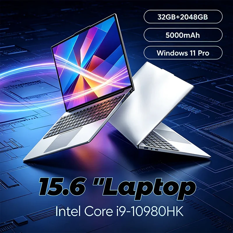 Intel I9-10980HK Laptop – 32GB+2TB, 15.6