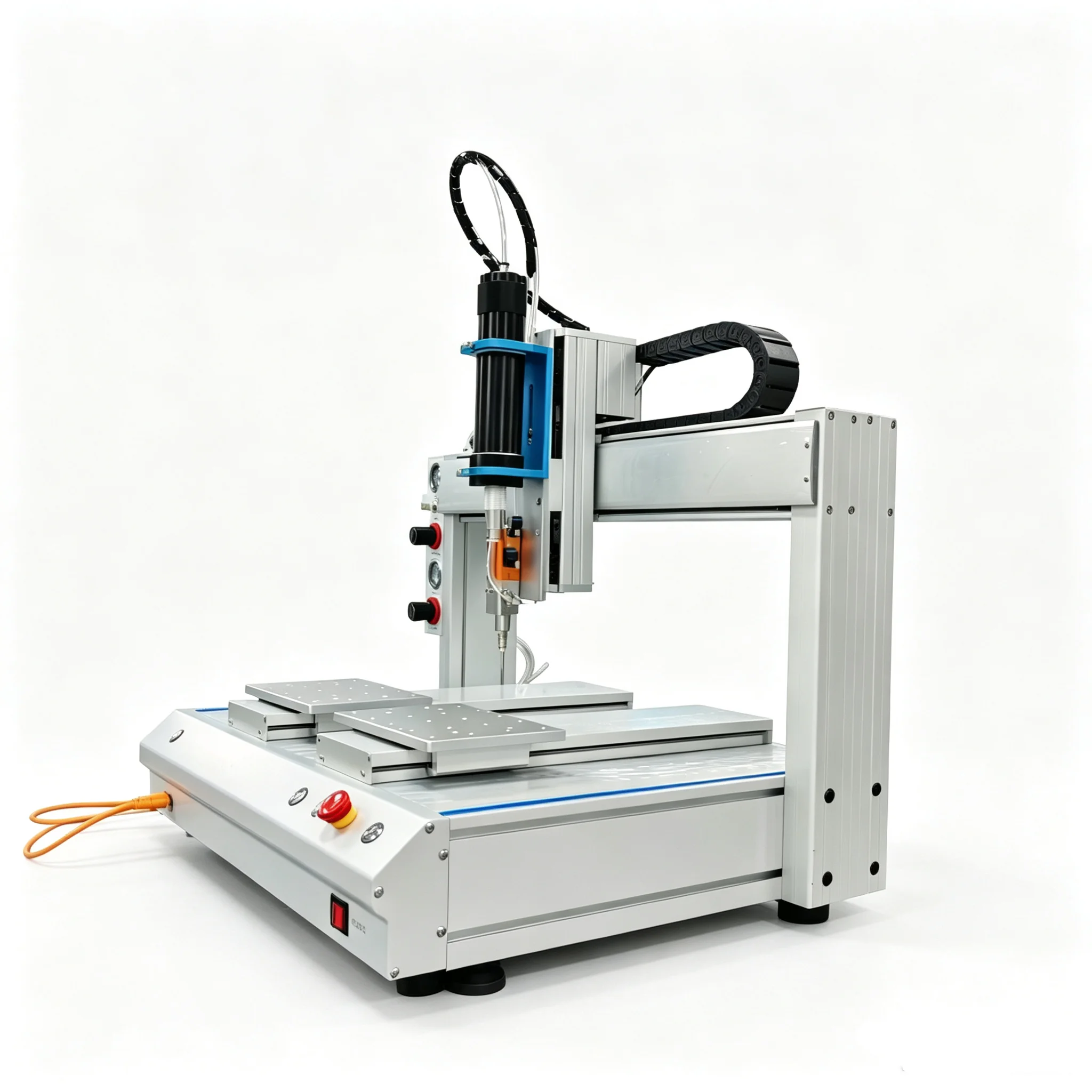 New Silicone Automatic Dispensing Machine UV Glue Crystal Glue Dropper Three-axis Four Axis Desktop Industrial Grade