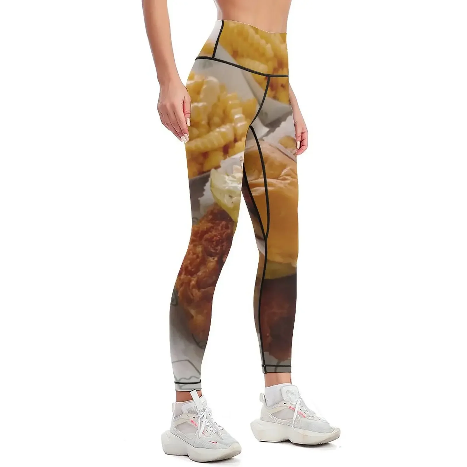 مجموعة Shake Shack Leggings للياقة البدنية، مجموعة رياضية للصالة الرياضية، سراويل رياضية للسراويل الضيقة النسائية عالية الخصر