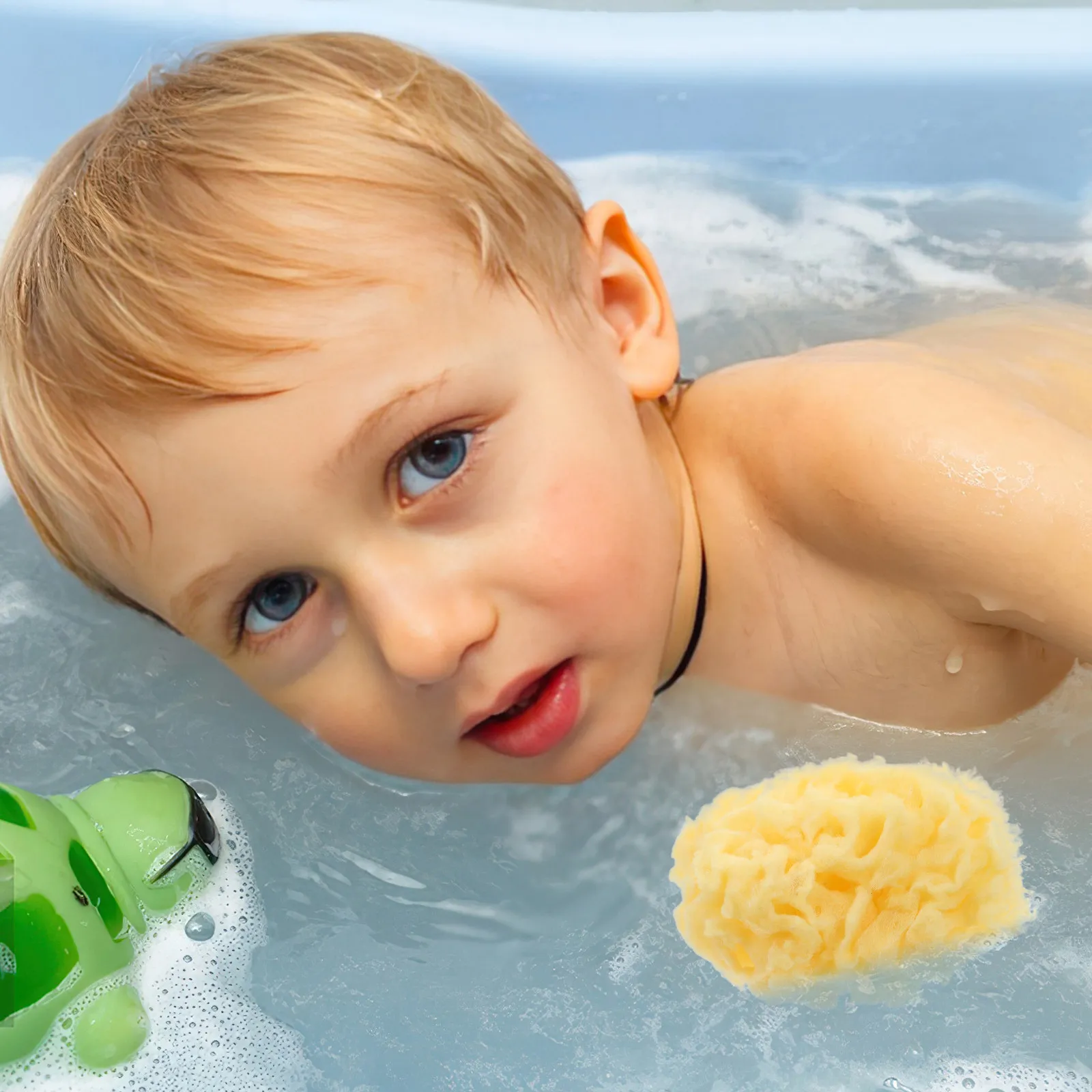 

1Pcs Premium Honeycomb Sea Sponge Natural Greek Seaweed Bath Shower Sponge for Babies Kids Adults Exfoliating Massaging