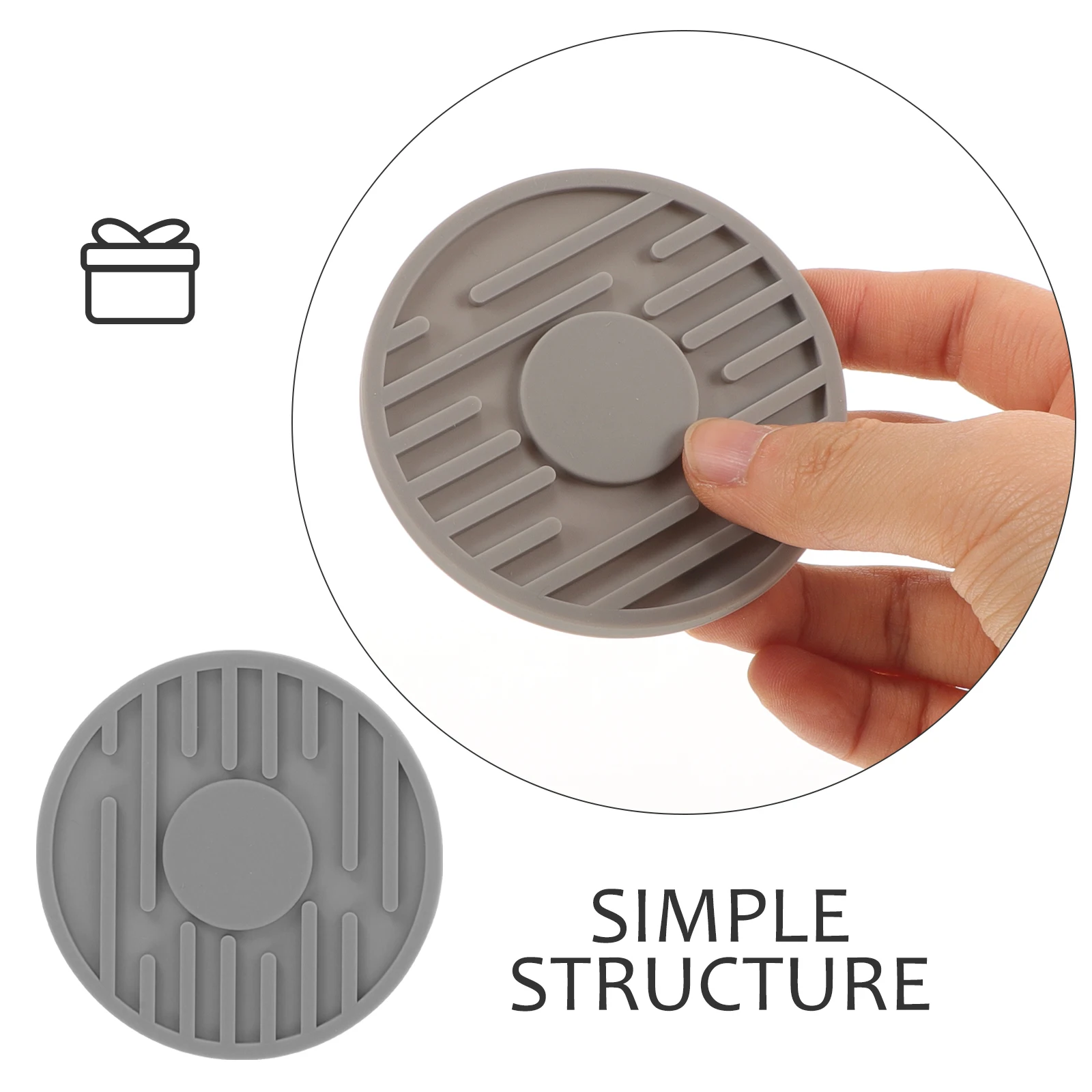 

4 pcs Silicone Car Cup Coaster Non-Slip Drink Holder for Vehicle Universal Round Anti-Slip Mat Auto Coasters Accessories