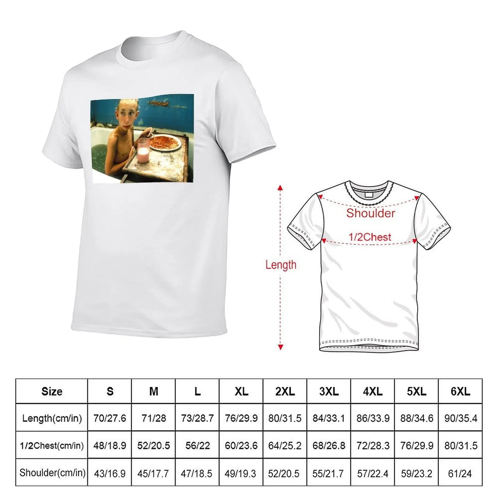 Gummo Bath tub T-Shirt animal prinfor boys luxury t-shirt cotton t shirt men