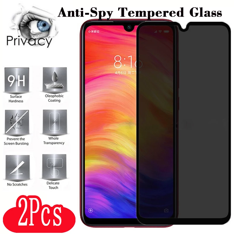 

2Pcs Full Cover Privacy Screen Protector For Vivo X20 Plus X21 X23 X27 X7 X9 NEX X30 Anti-Spy Tempered Glass Protective Film