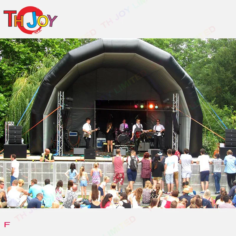 Giant Outdoor Inflatable Event Tent Inflatable Stage Cover Marquee for Party, Exhibition,Promotion Music Festival Outdoor Event