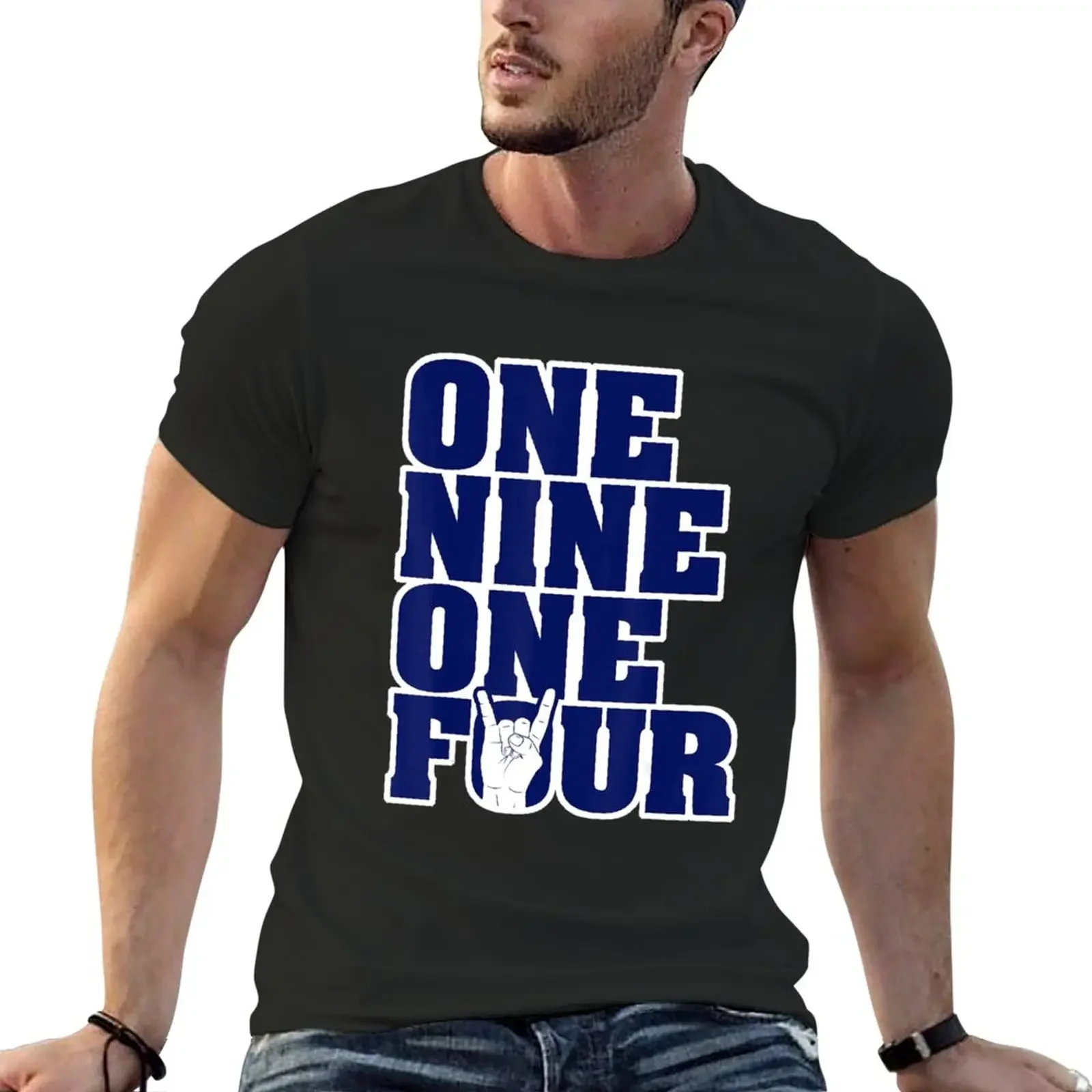 Mens Phi-One Nine Hand Sign Beta-Sigma One Four T-Shirt summer tops shirts graphic tees funny t shirts for men