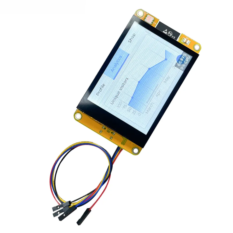 

NEW New 3.2inch 16 BIT RGB 65k Color Lcd Display ESP32 Touch Screen Cam Development Board ESP 32 Bluetooth WIFI Camera Module