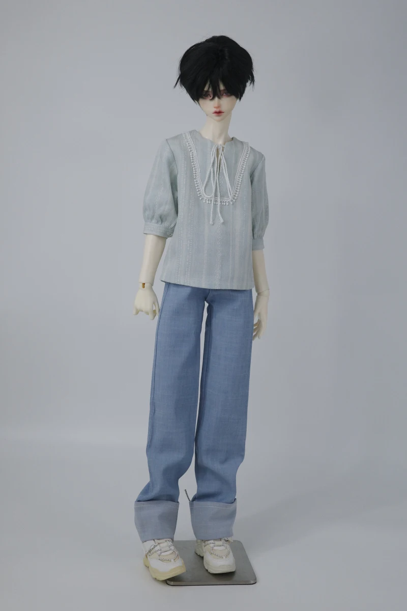 1/4 1/3 Skala BJD Kleidung Casual Umgedrehte Gerade Bein Hosen Für BJD/SD MSD SD13 POPO68 SSDF ID75 Onkel puppe Zubehör C2116
