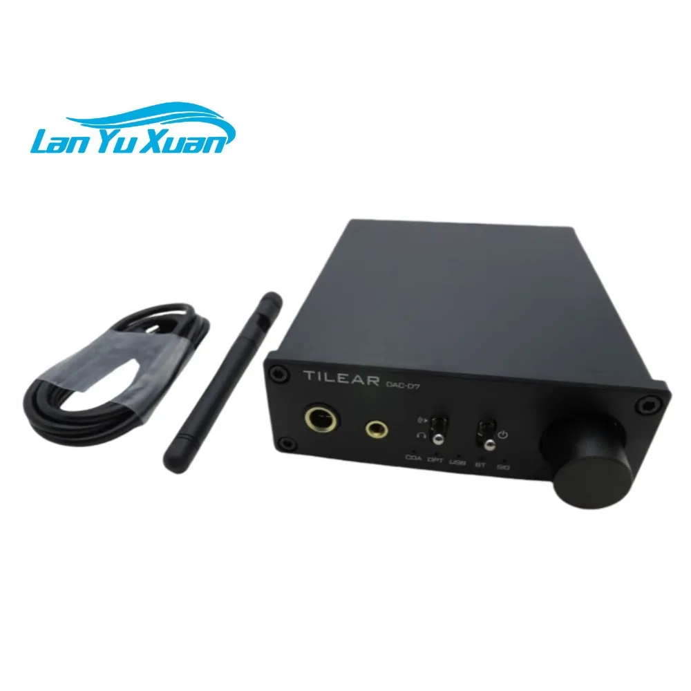 TPA6120 Headphone Amplifier TILEAR DAC-D7 Audio Decoder Bluetooth5.4 Receiver Support for aptX-HD/LDAC