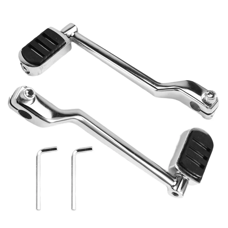

Front And Rear Heel Toe Shift Lever Pedal With Shifter Pegs For Touring Softail FL Trike