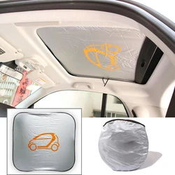 Car Foldable Cover Sunroof Sunshade For Smart Fortwo Forfour 453 451 450 Crossblade Cabrio City Coupe Roadster Coupe Forjeremy