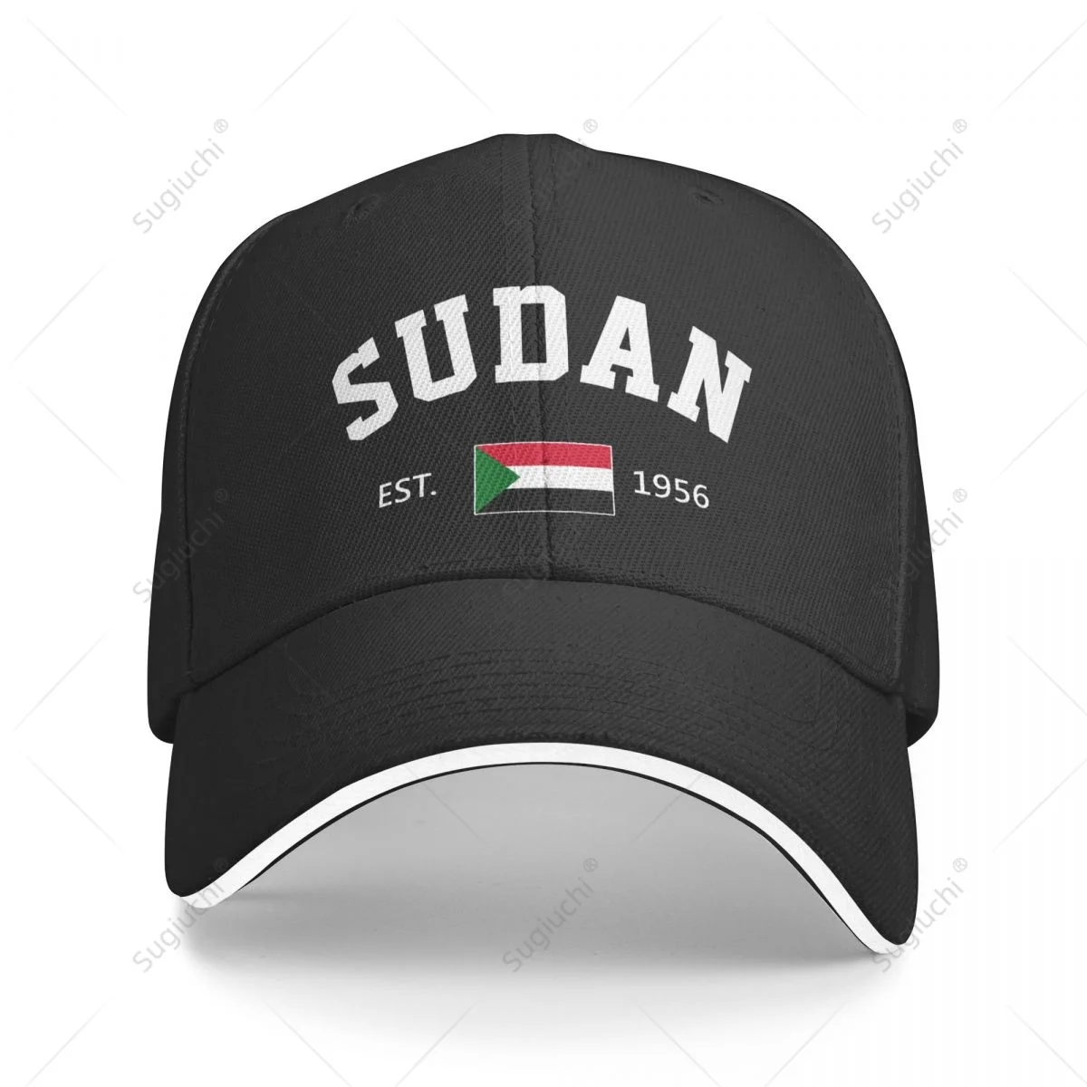 Baseball Cap SUDAN EST.1956 Independence Day Men Women Unisex Hip Hop Sandwich Caps Snapback Golf Hat Fishing