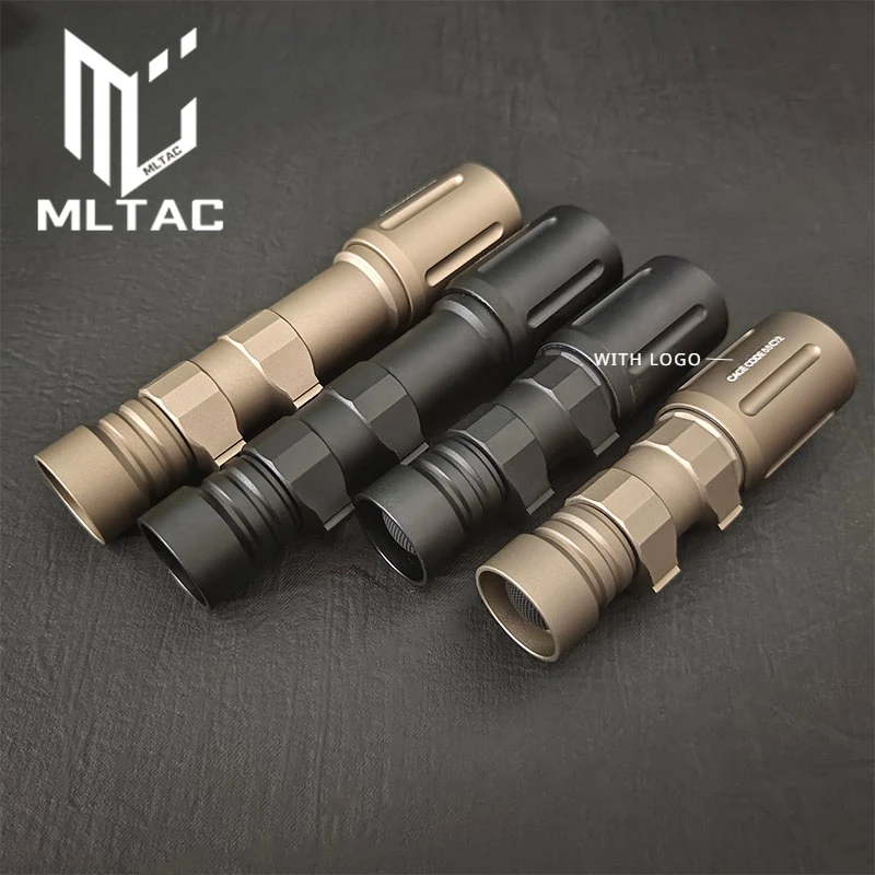 Sotac Tactical V2 Flashlight 1300Lumen Scout Light Weapon Lamp Metal Hunting  Airsoft Rifle 18650 M300 m600 Gun light