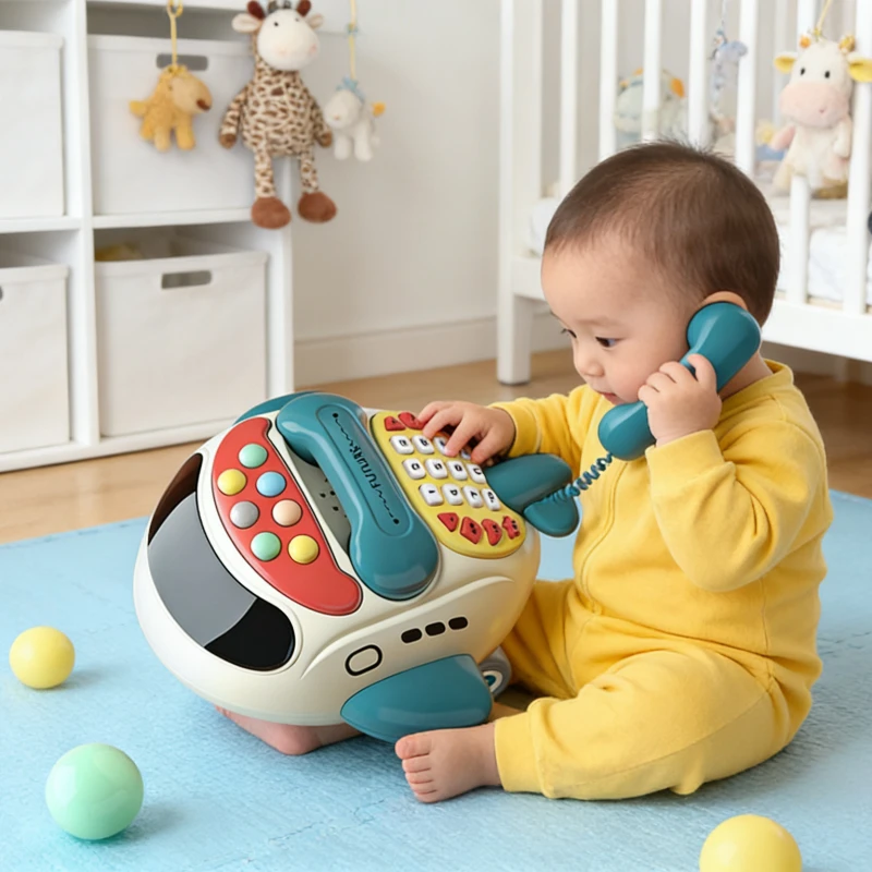 Игрушки для малышей, имитация телефона