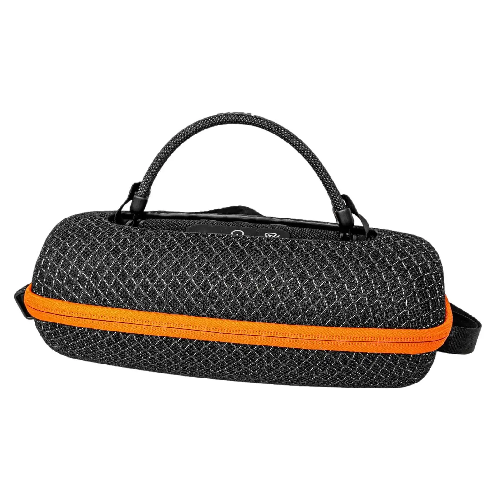 Portable Speaker Storage Bag Hard Carrying Protective Shell Cover Smooth Zipper