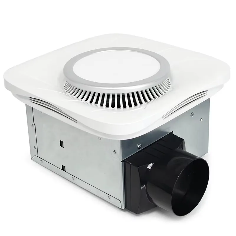 Big Airflow Bathroom Ceiling Exhaust Fan with LED Lighting Exhaust Fan