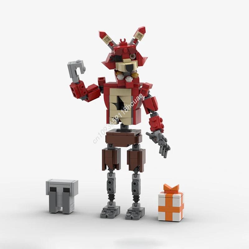 

337pcs MOC Foxy The Pirate fnfes Building Blocks STEM Educational Constructing Plastic Educational Creative Christmas toy Gift